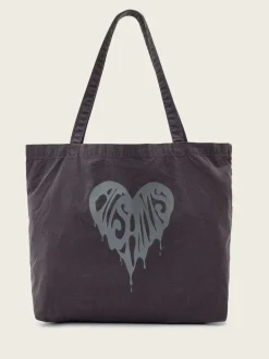 AllSaints Black Tripp Tote Bag