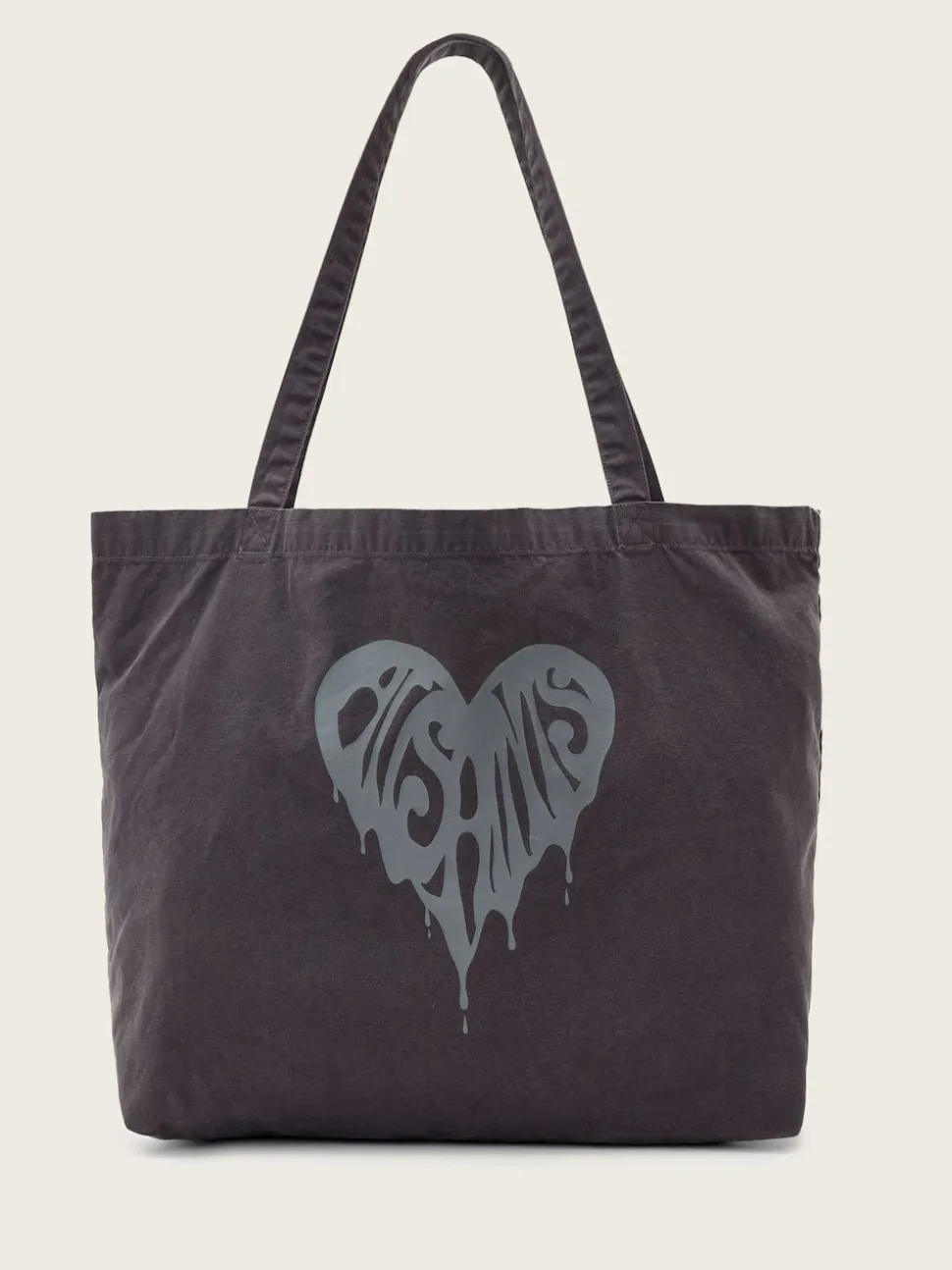AllSaints Black Tripp Tote Bag