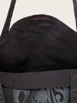 AllSaints Black Tripp Tote Bag