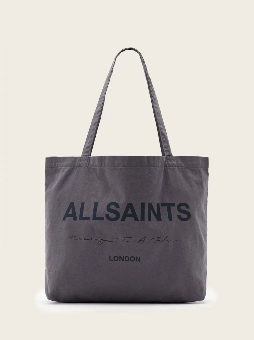 AllSaints Blue Future Tote Bag