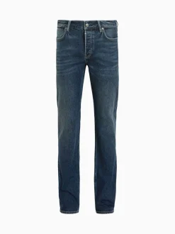 AllSaints Blue Iggy Black Slim Fit Jeans