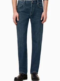 AllSaints Blue Iggy Washed Black Slim Fit Jeans