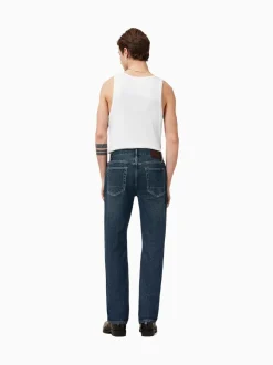 AllSaints Blue Iggy Washed Black Slim Fit Jeans
