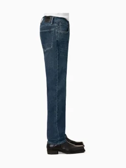 AllSaints Blue Iggy Washed Black Slim Fit Jeans