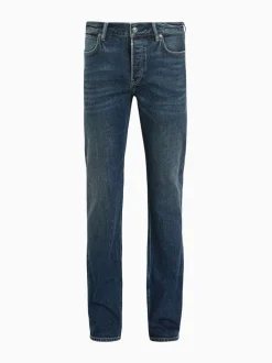 AllSaints Blue Iggy Washed Black Slim Fit Jeans