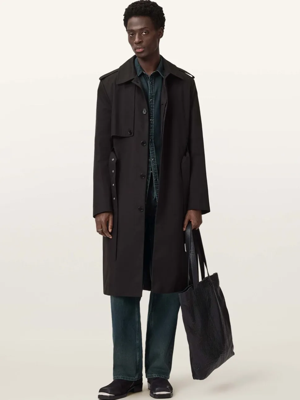 AllSaints Blue Mullen Jeans