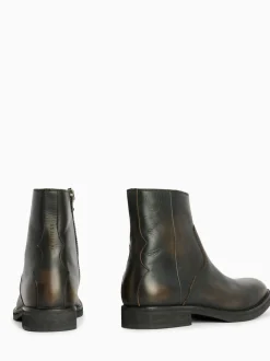 AllSaints Brown Lang Boots