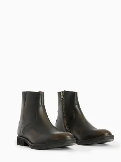 AllSaints Brown Lang Boots