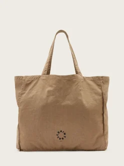 AllSaints Brown Large Haven Tote Bag