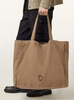 AllSaints Brown Large Haven Tote Bag