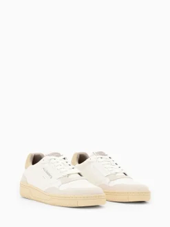 AllSaints Cream Regan Low Shoes