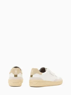 AllSaints Cream Regan Low Shoes