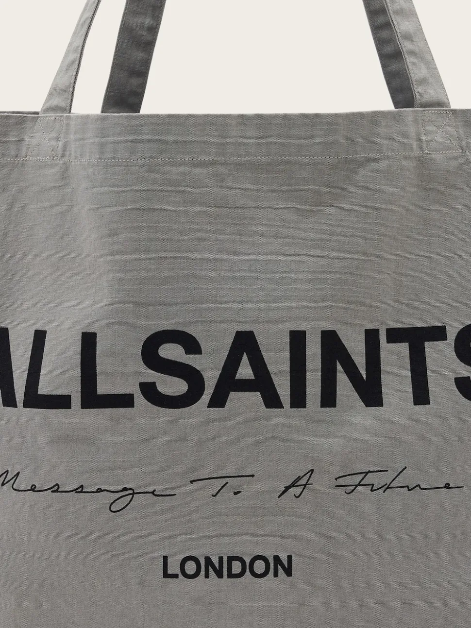 AllSaints Green Future Tote Bag