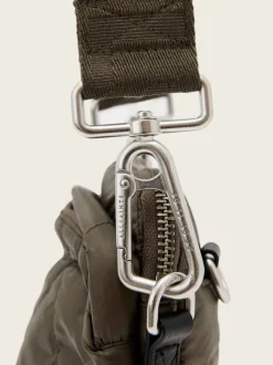 AllSaints Green Haven Quilt Pouch