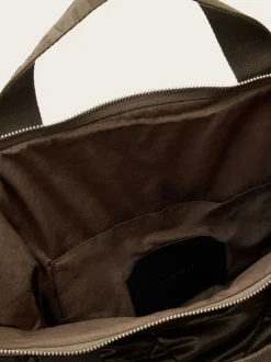 AllSaints Green Kei Quilt Backpack