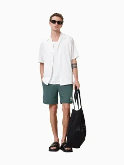 AllSaints Green Orlando Swim Shorts