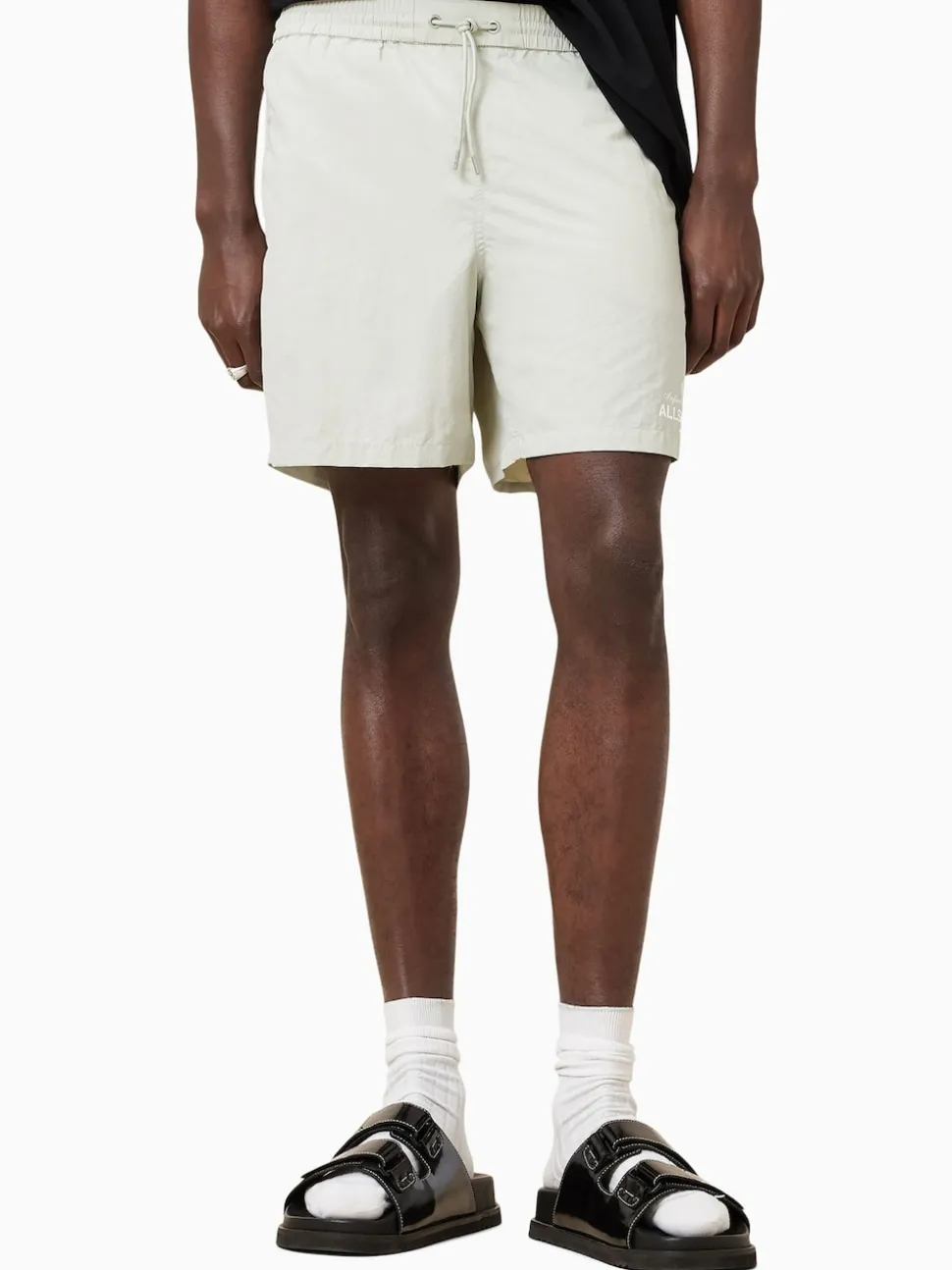 AllSaints Green Soleil Swimshorts