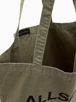 AllSaints Green Underground Tote Bag