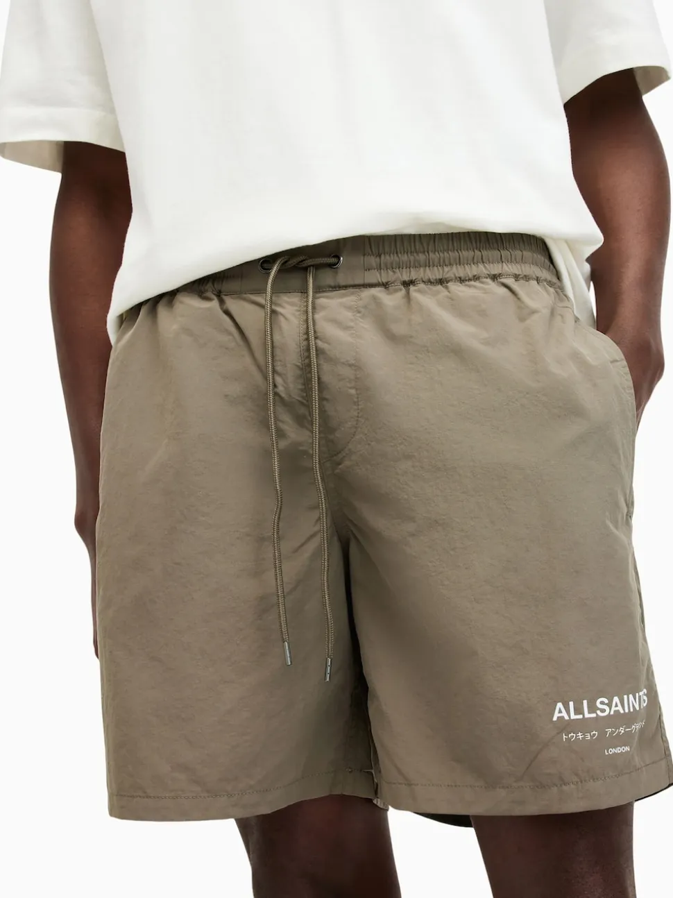 AllSaints Green UNDERGROUND SWIMSHORT