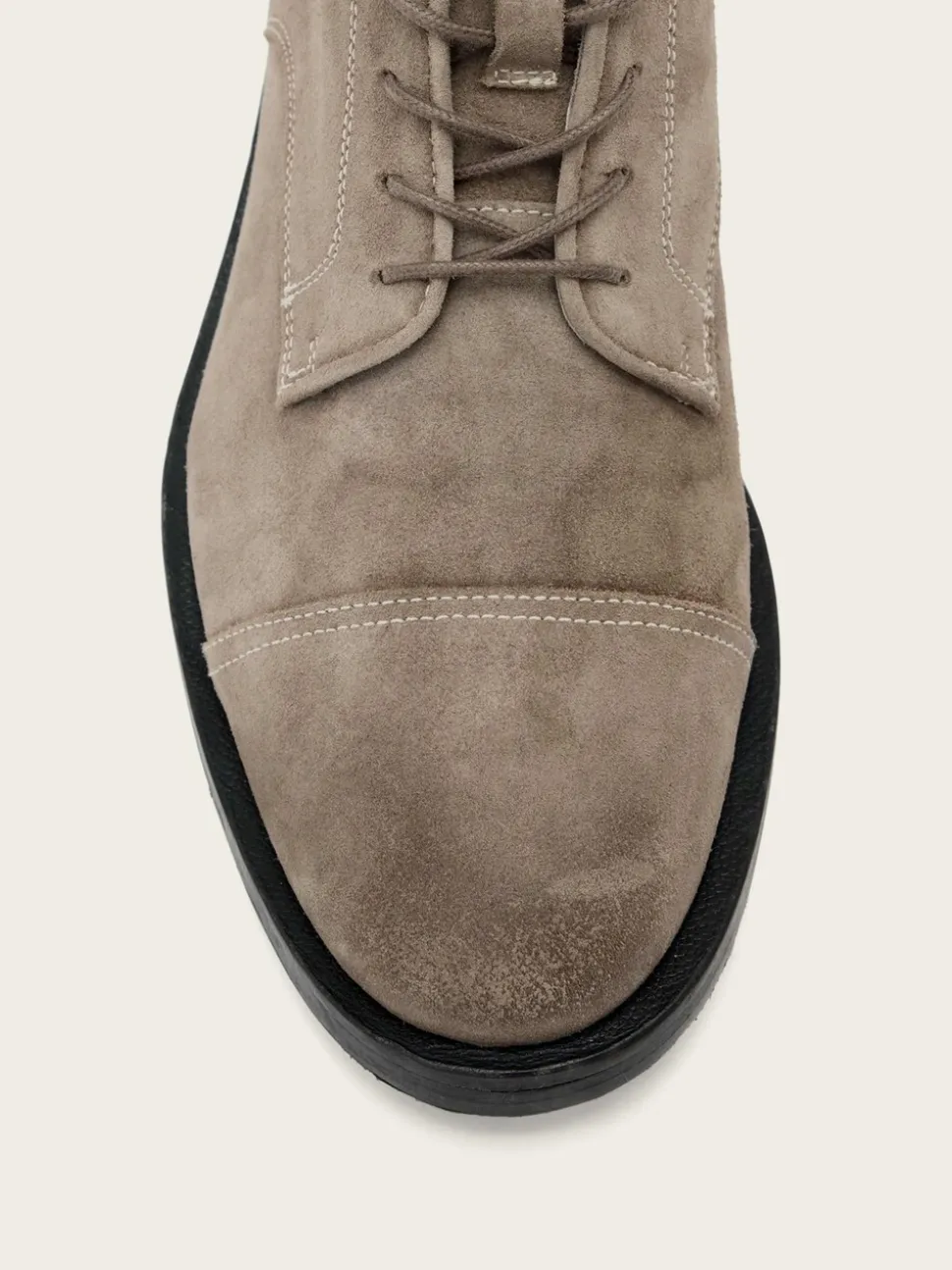 AllSaints Grey Bloom Lace Boots
