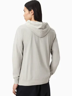 AllSaints Grey Brace Hoodie
