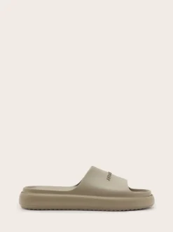 AllSaints Grey Dune Sliders