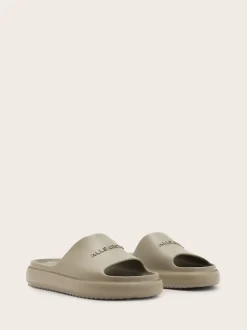 AllSaints Grey Dune Sliders