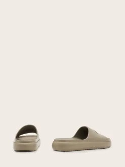 AllSaints Grey Dune Sliders
