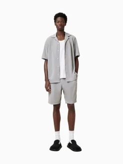 AllSaints Grey Felix Sweat Shorts