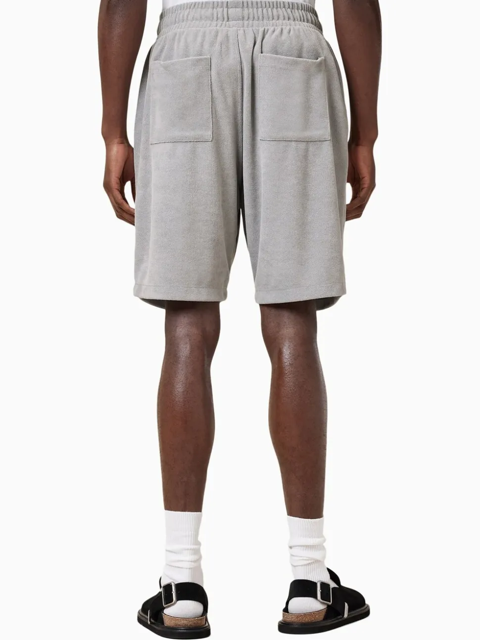 AllSaints Grey Felix Sweat Shorts