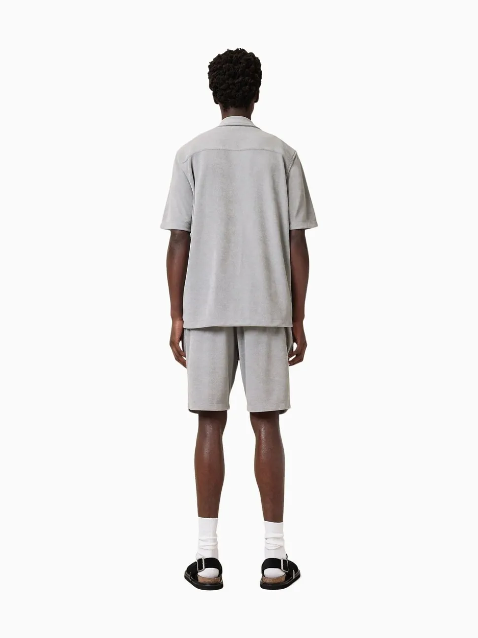 AllSaints Grey Felix Sweat Shorts