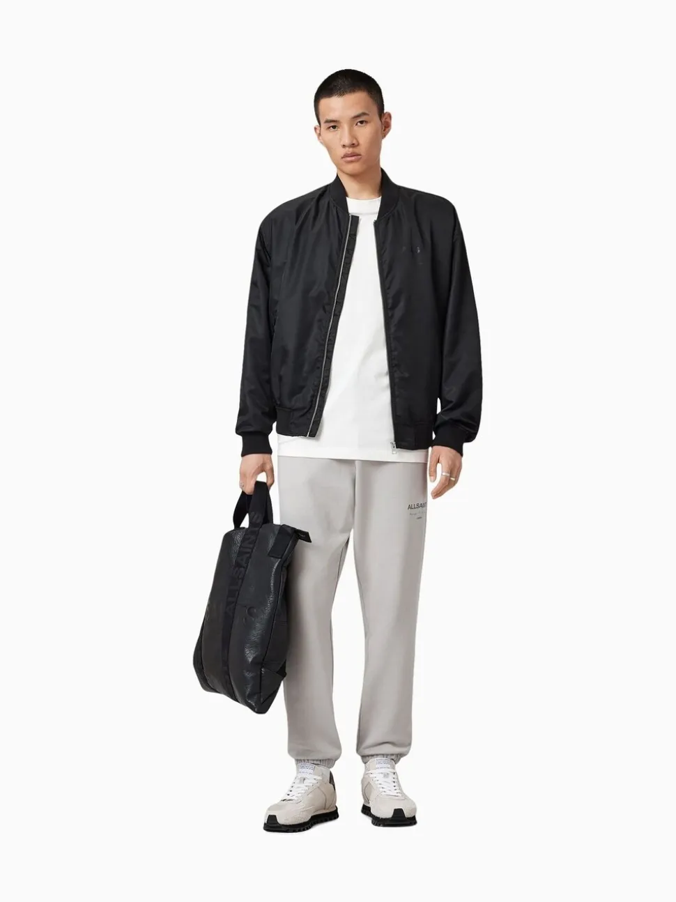 AllSaints Grey Future Sweat Joggers