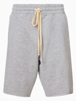 AllSaints Grey Helix Straight Leg Sweat Shorts