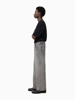 AllSaints Grey Lenny 100% Cotton Jeans
