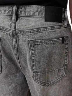AllSaints Grey Lenny 100% Cotton Jeans