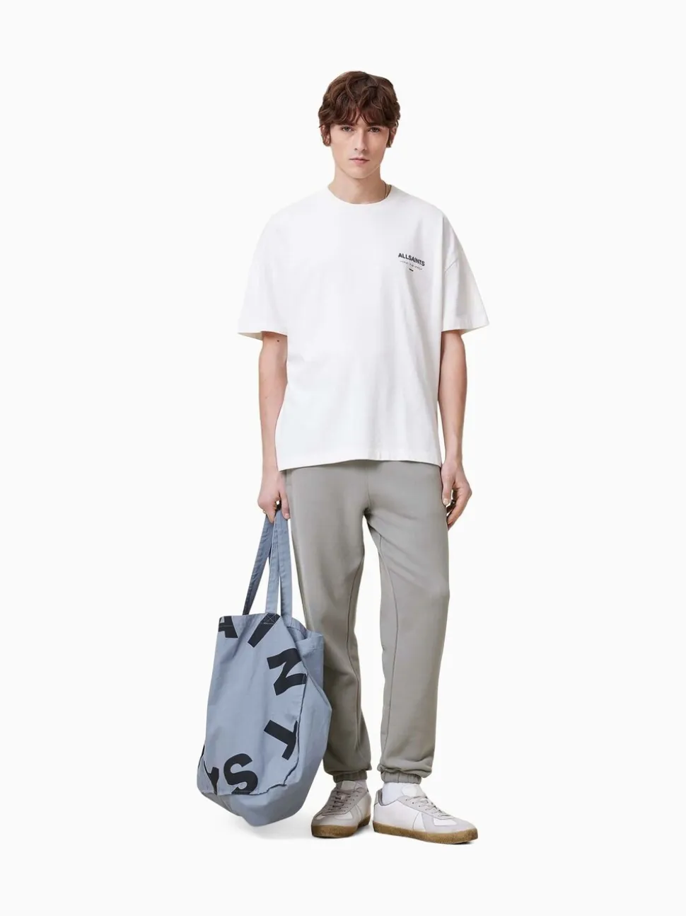 AllSaints Grey Raven Sweatpants
