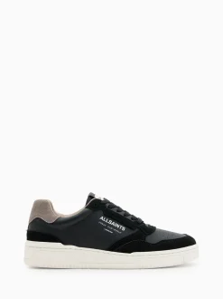 AllSaints Grey Regan Low Shoes