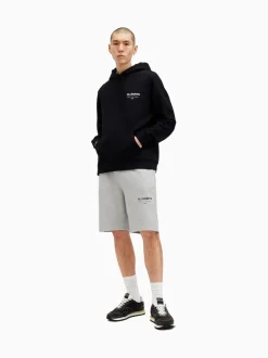 AllSaints Grey Underground 100% Cotton Sweat Shorts