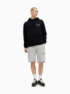 AllSaints Grey Underground 100% Cotton Sweat Shorts