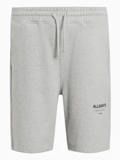 AllSaints Grey Underground 100% Cotton Sweat Shorts