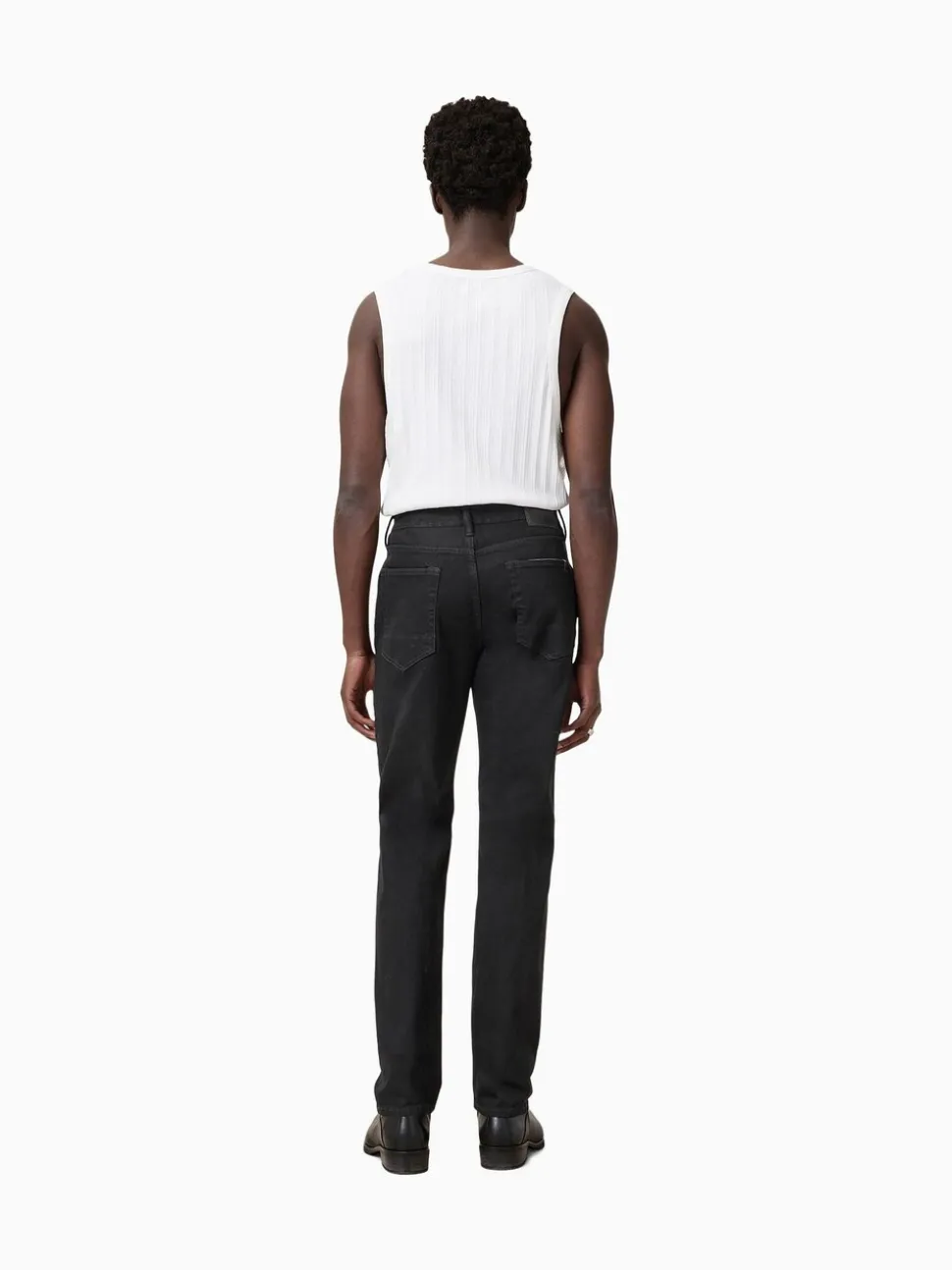 AllSaints Natural Iggy Washed Black Slim Fit Jeans
