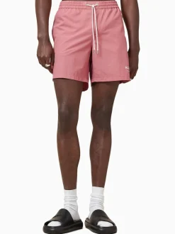 AllSaints Pink Underground Swim Shorts