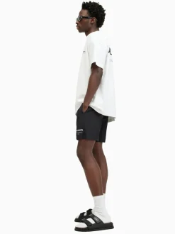 AllSaints Underground Black Swim Shorts