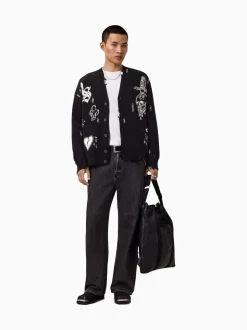 AllSaints White Caledon Cardigan