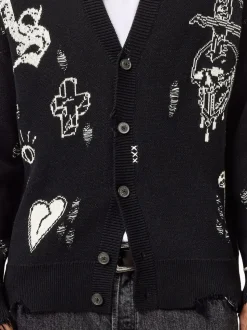 AllSaints White Caledon Cardigan