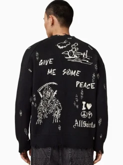 AllSaints White Caledon Cardigan