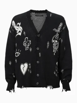 AllSaints White Caledon Cardigan