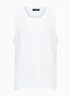 AllSaints White Denver Vest