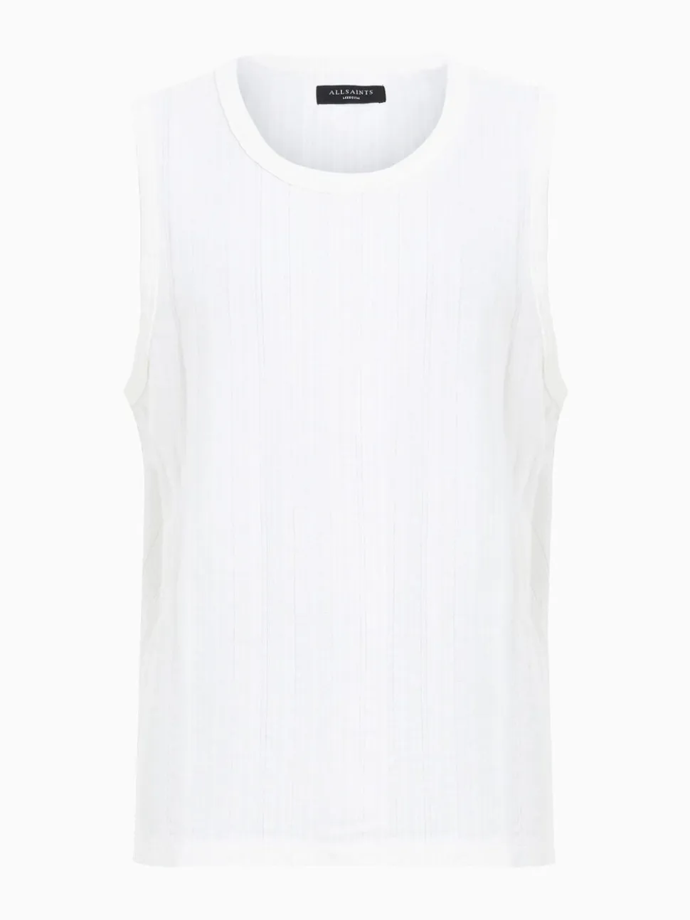 AllSaints White Denver Vest