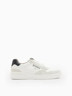 AllSaints White Regan Low Shoes